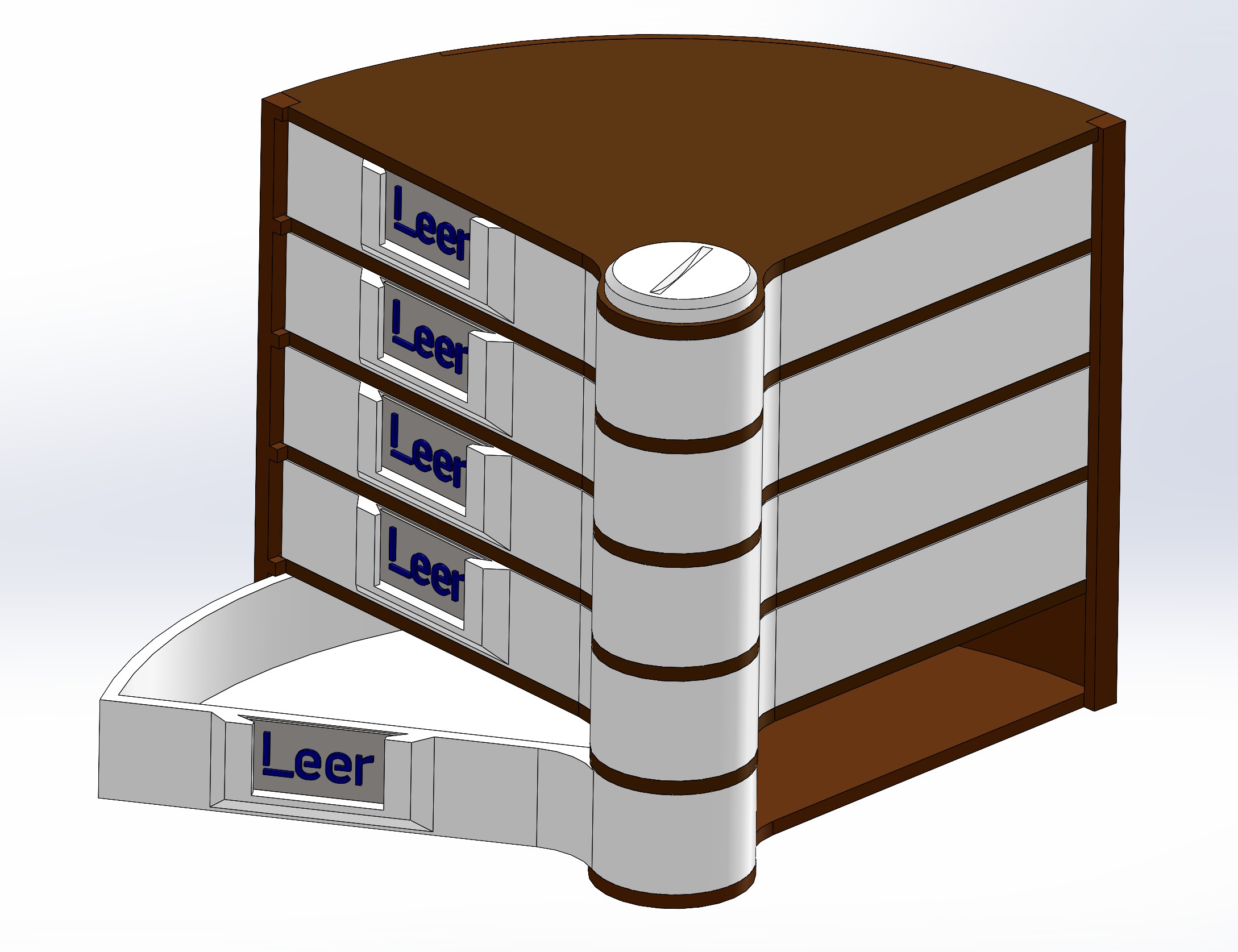 Tower Storage Organizer Sortierbox