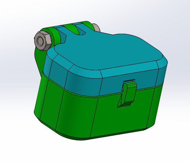 Small Box with really sturdy hinge by Gxrkensalat | Download free STL ...