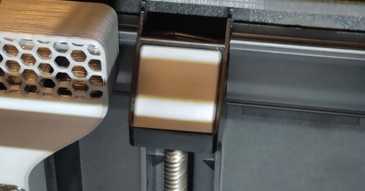 creality k1 rear zaxis dust cover by Antonio Melillo Download free