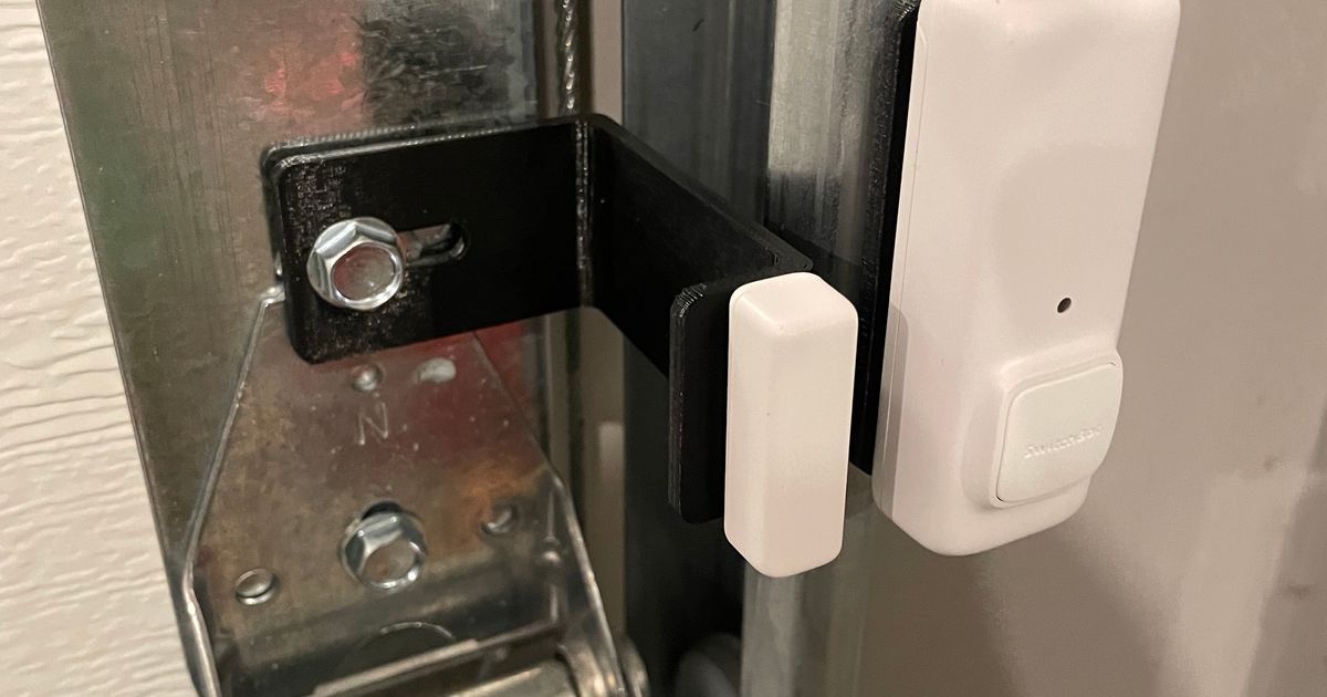 SwitchBot Contact Sensor Mount for Garage Door by Automation