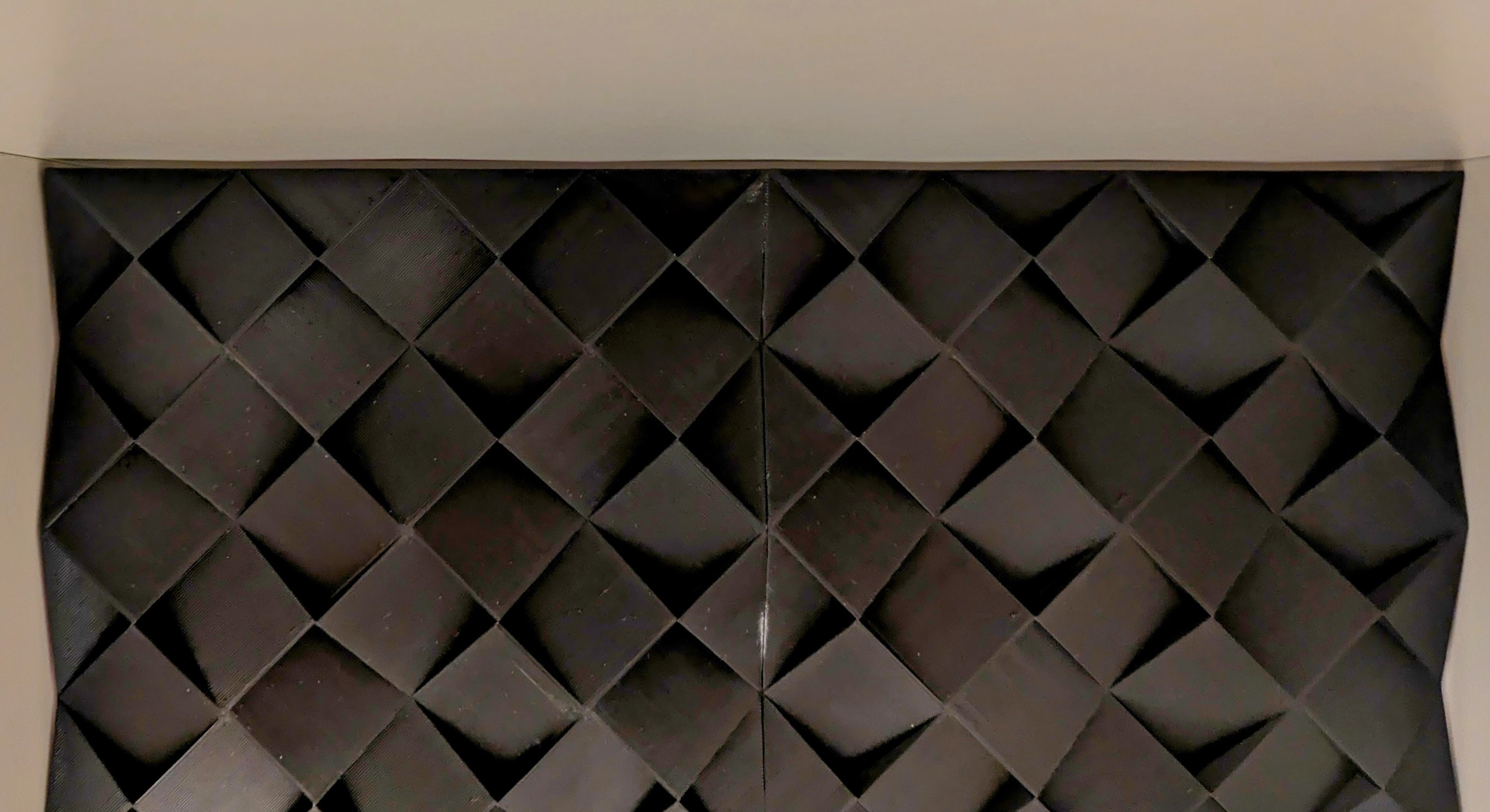 Sound Diffusion Panel as Kallax back (small printer)