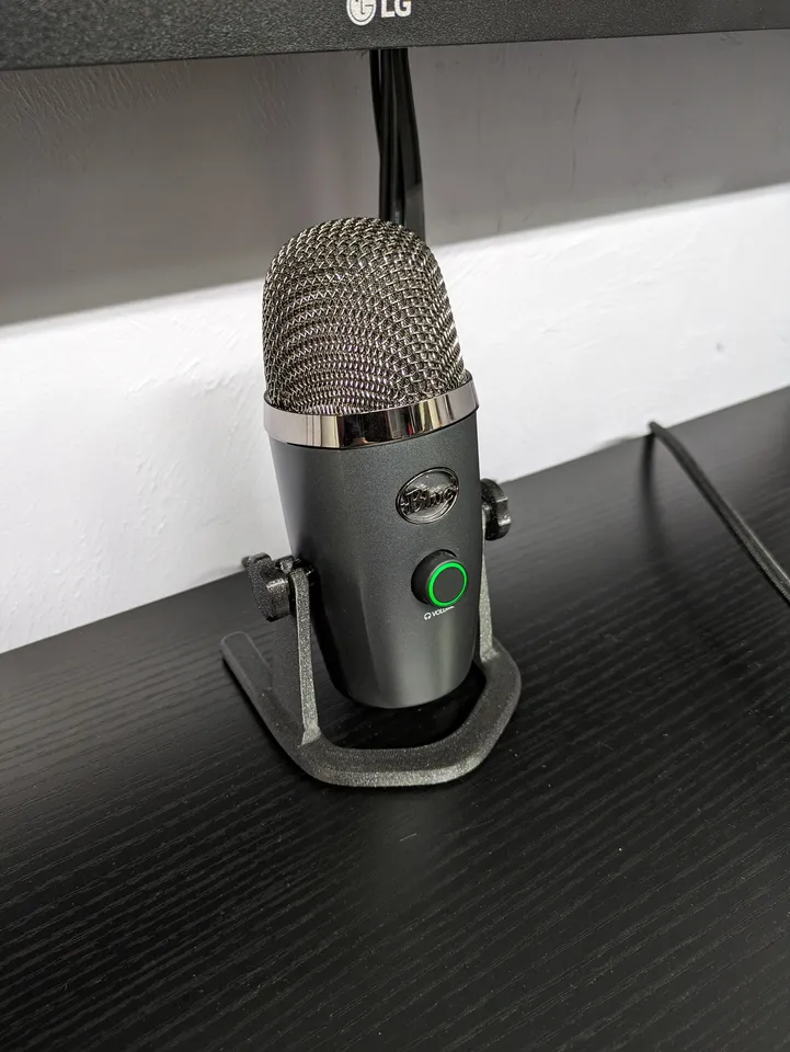 Blue Yeti Nano Low-Profile Stand by Kirk Makes Things, Download free STL  model