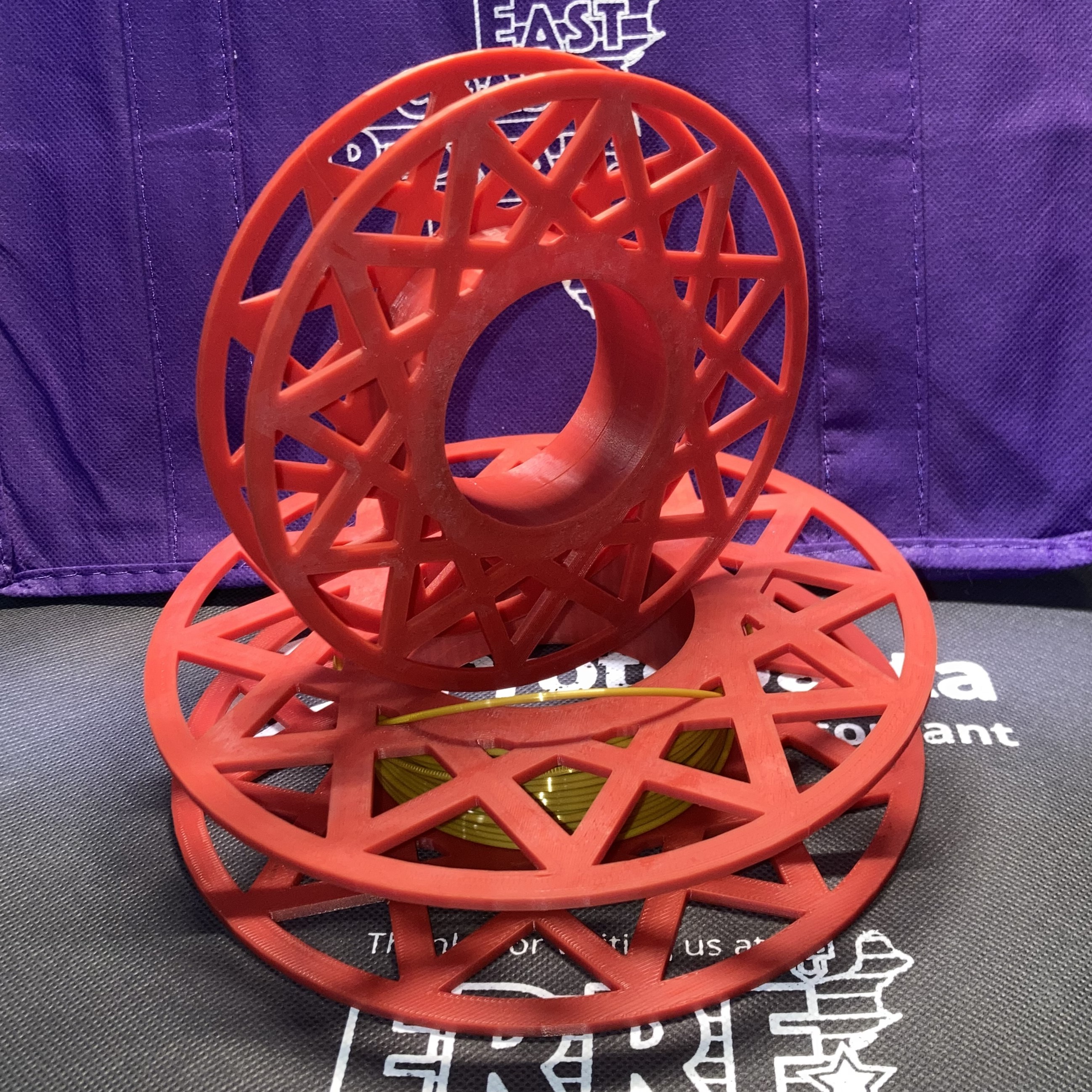 2 Piece Sample Filament Spool By Tjl Download Free Stl Model 6719