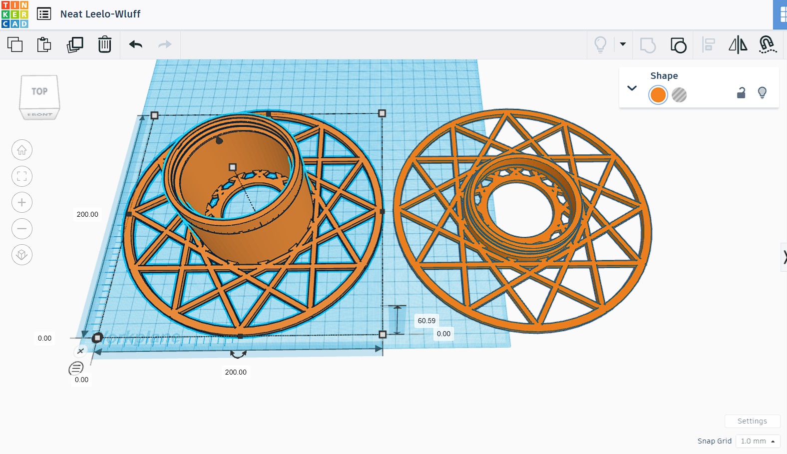 Miniatura 4 do modelo 3D 2 Piece Sample Filament Spool