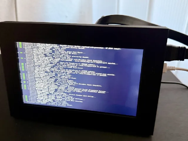 Stand/case for RaspP3 and 7"display
