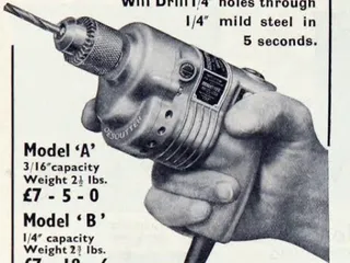 Vintage desoutter online electric drill