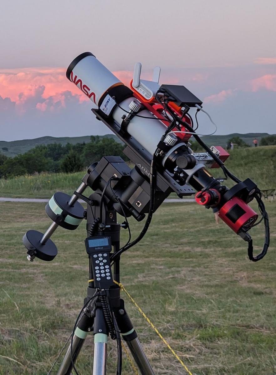 Gl.Inet Opal Telescope mount by chvvkumar | Download free STL model ...