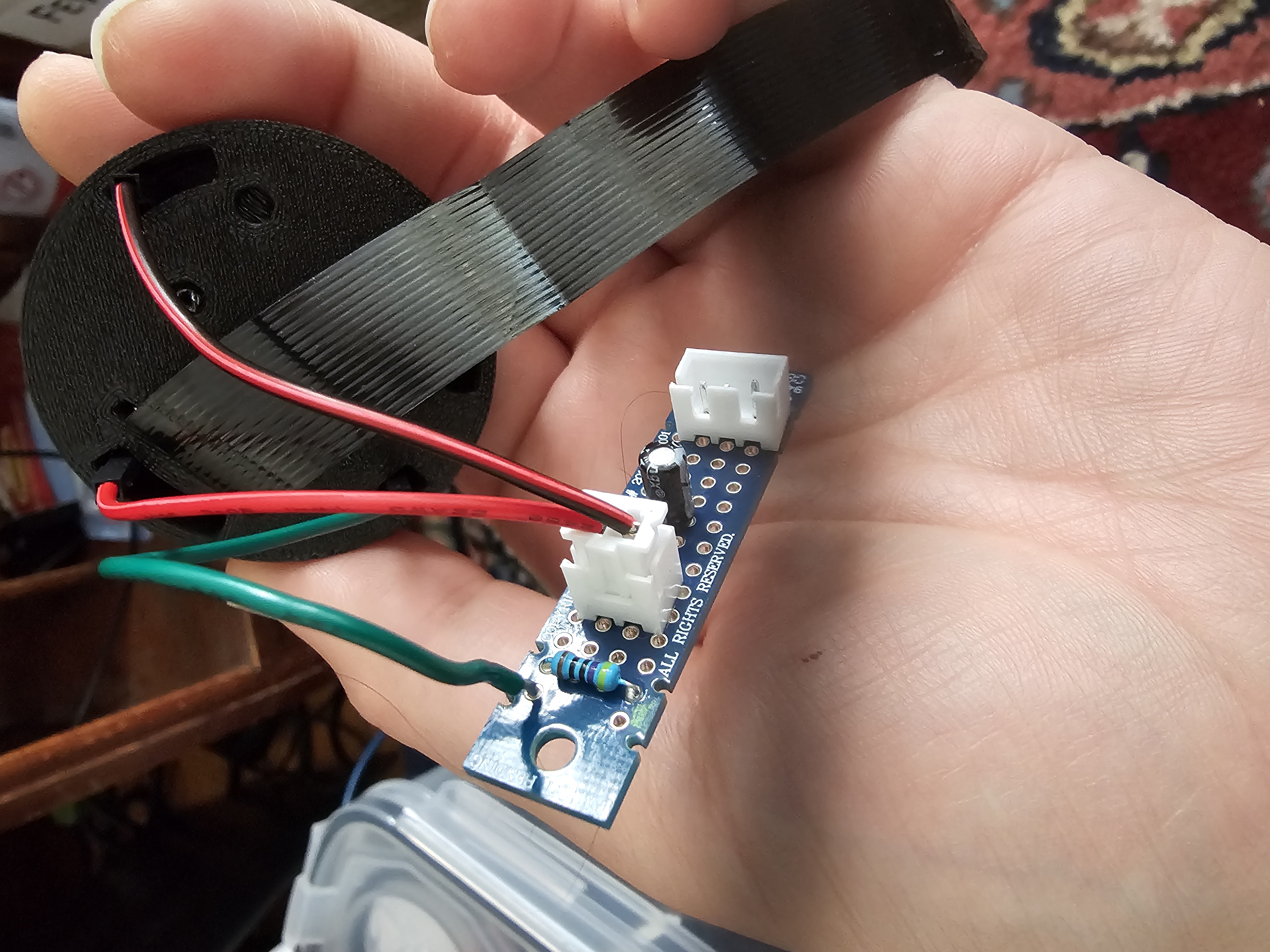 Miniatura 8 do modelo 3D Raspberry Pi Camera 3 w/ 16-LED Ring Light