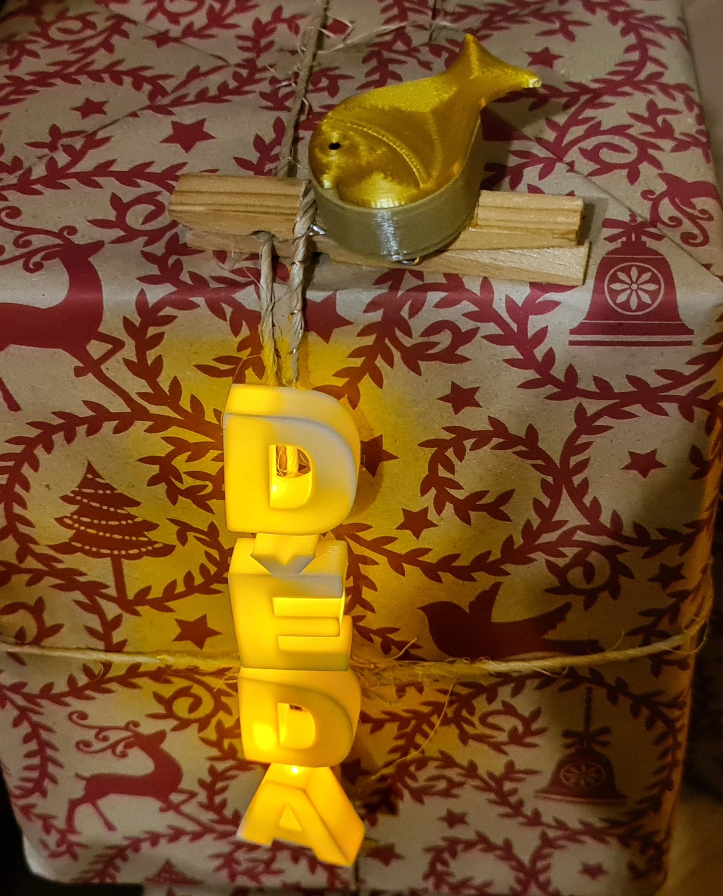 Fish Battery Holder