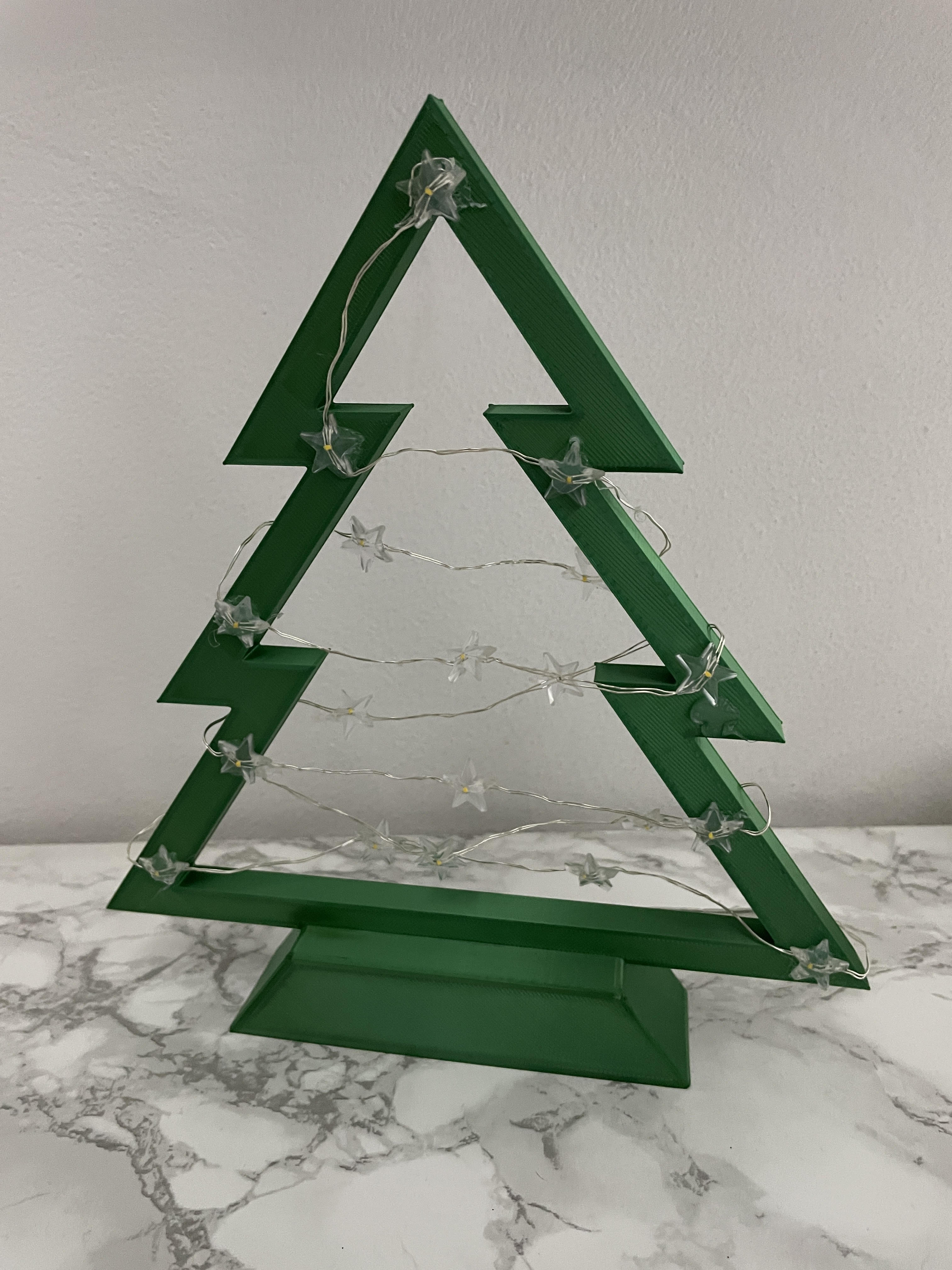 Christmas tree Christmas decoration with lights
