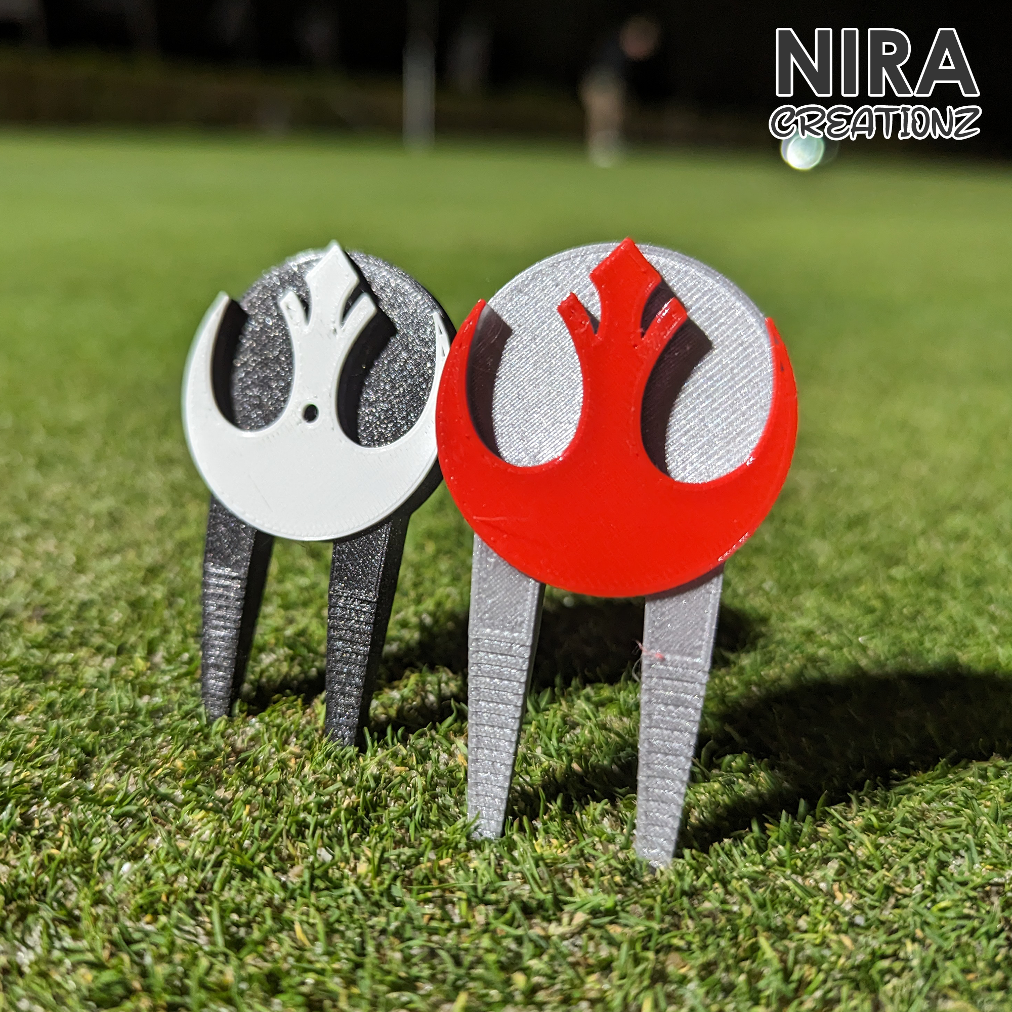 Rebels pitchfork / divot tool and ball marker