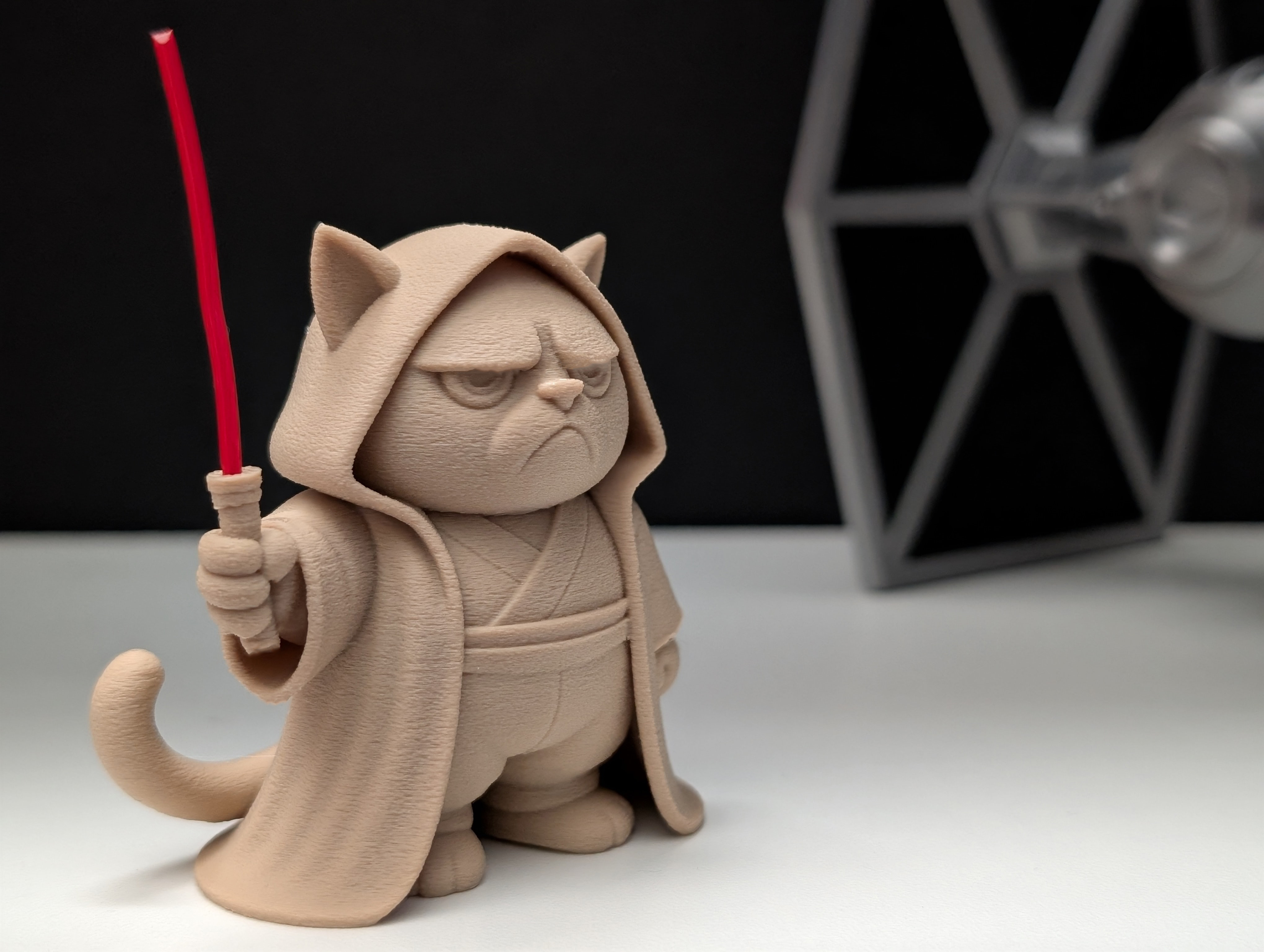 Miniatura 3 do modelo 3D Darth Grumpy Cat
