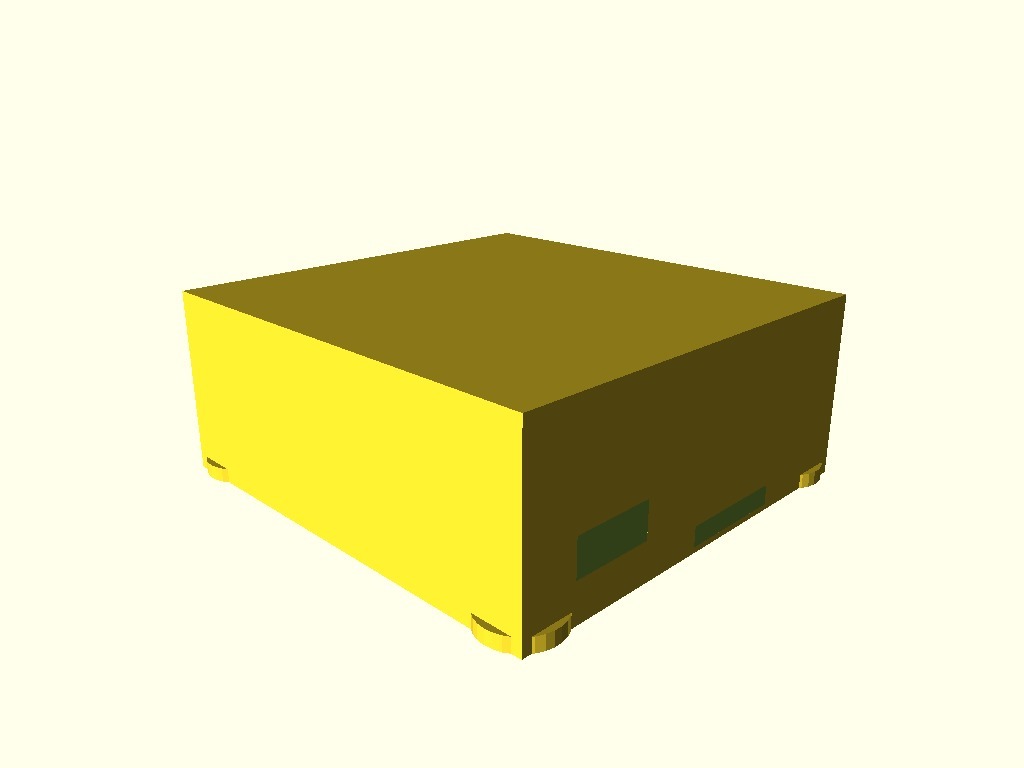 Miniatura 6 do modelo 3D Orange Pi Zero Plus2 H3 Case