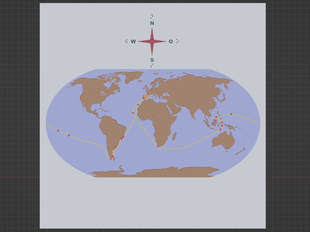 Magellan Plate 1 - Print and Teaching Materials