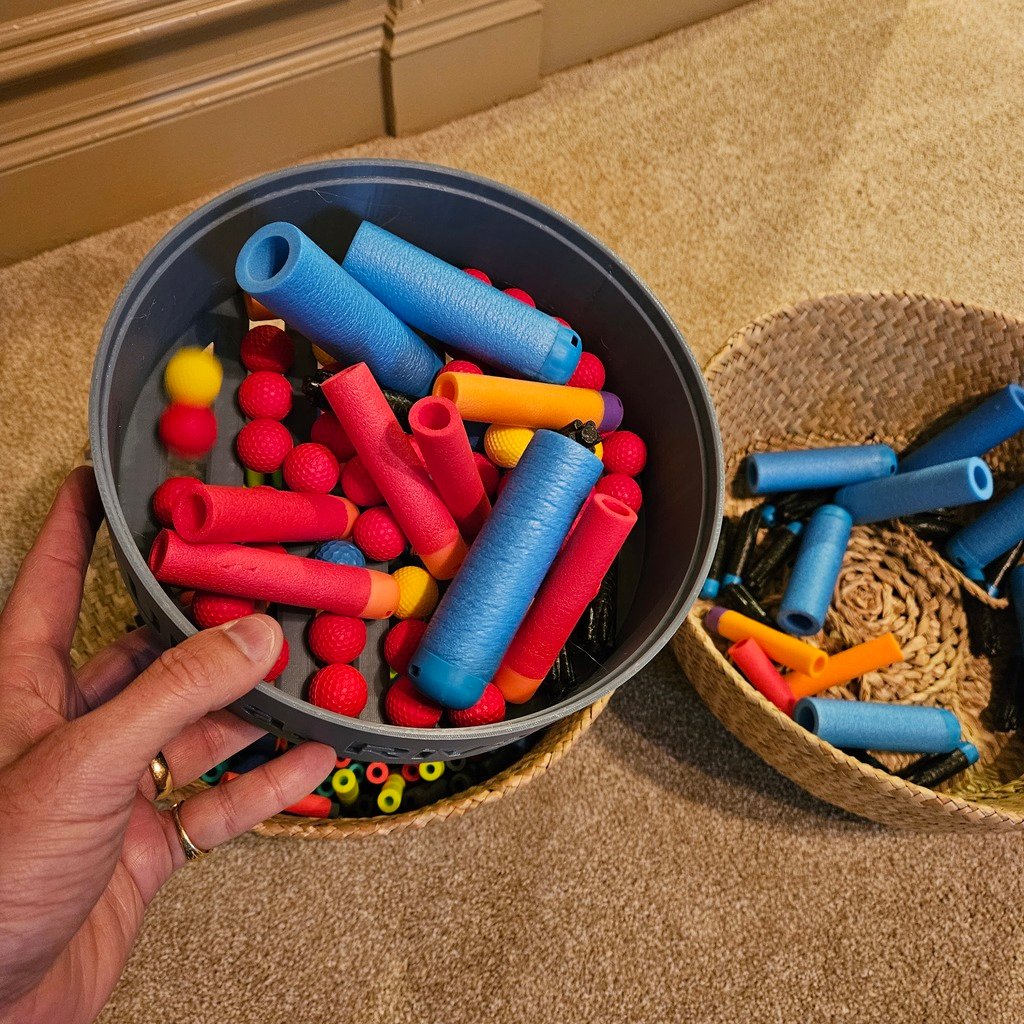 Miniatura 6 do modelo 3D Stackable Foam Dart Sorting Trays