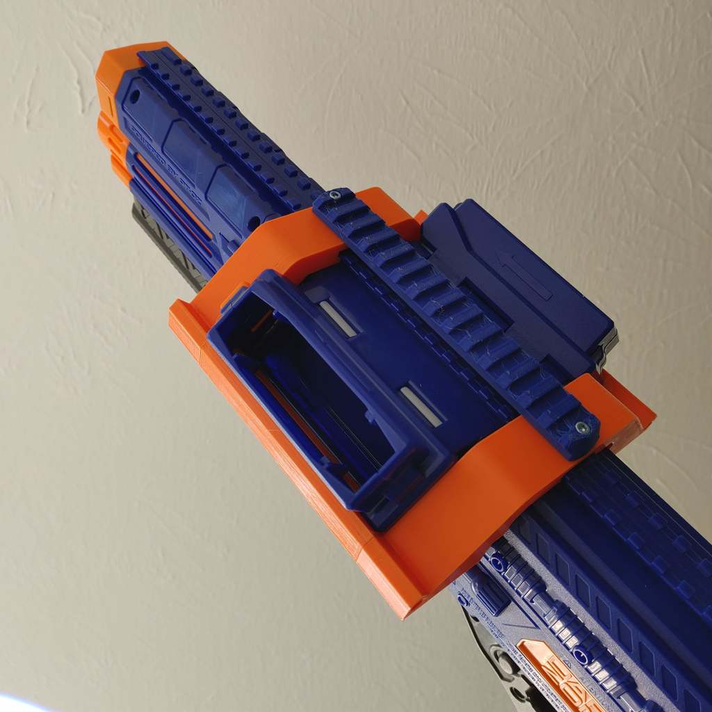 Dart Zone Vulcanator Heavy Duty Magazine Brace by PaperSkeletons3D ...