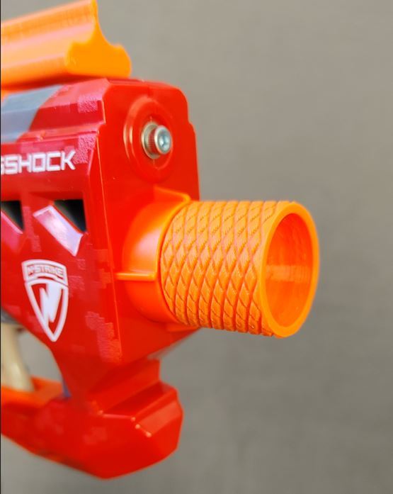 NERF MEGA BIGSHOCK/TALON Removable Barrel for Elite Darts