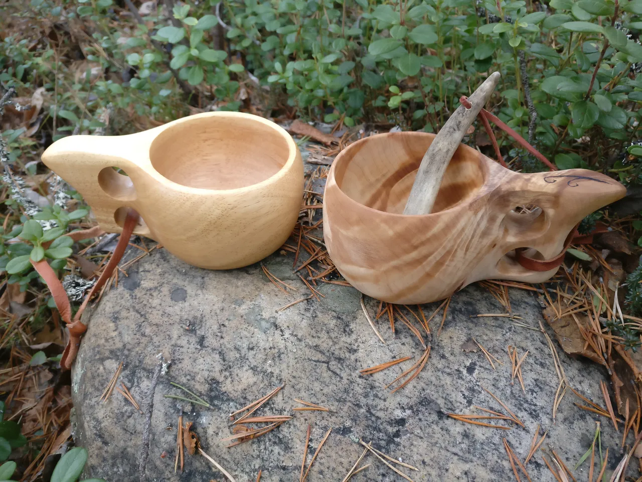 Traditional kuksa mug by Oliver von Seydlitz