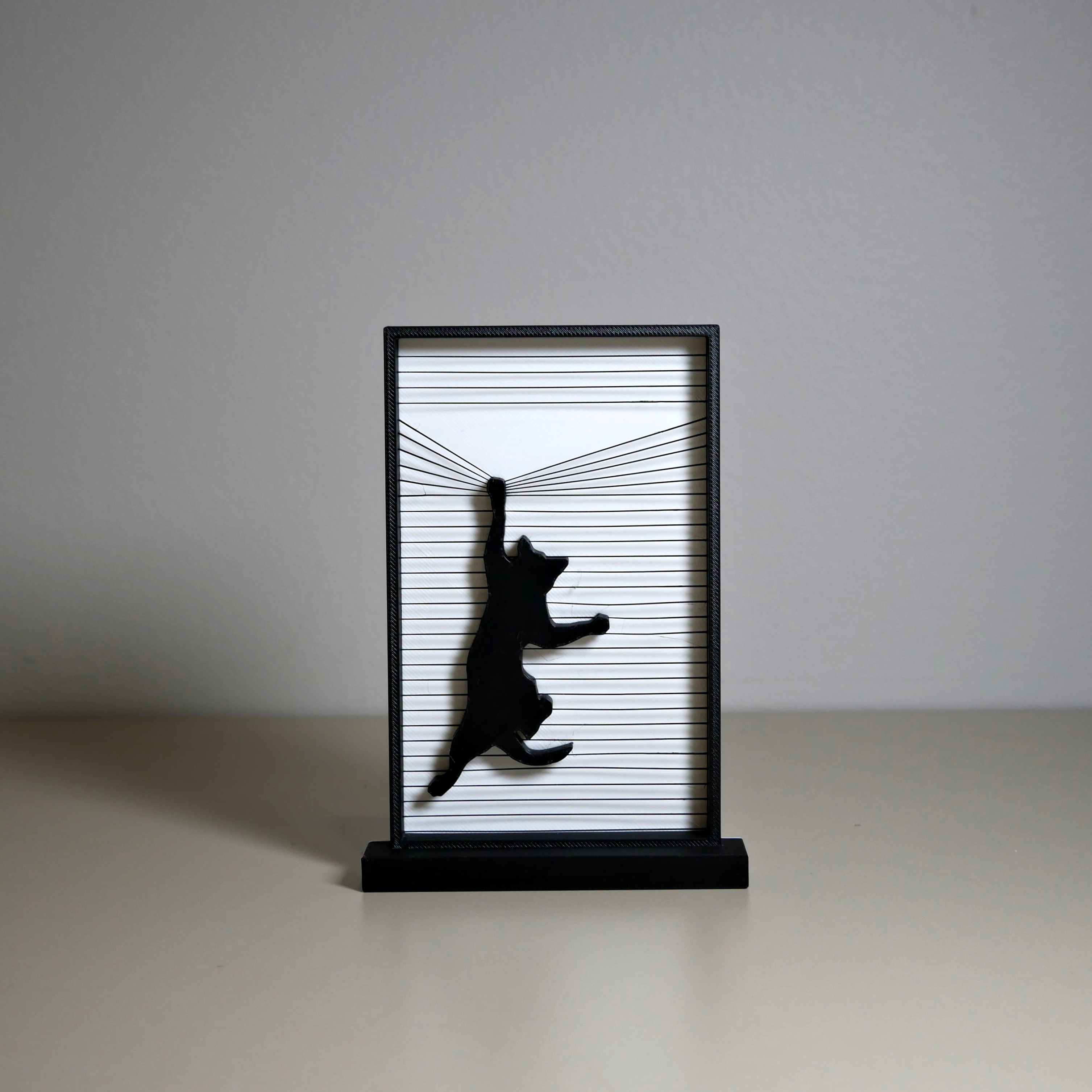 Hanging Cat Ornament