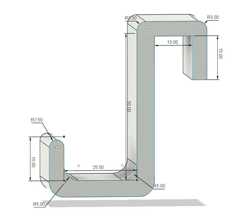 Door hook 13mm — miniatura 4