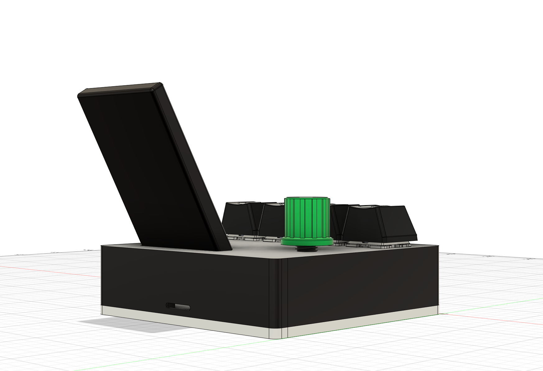 Miniatura 2 do modelo 3D Macro keypad for spotify