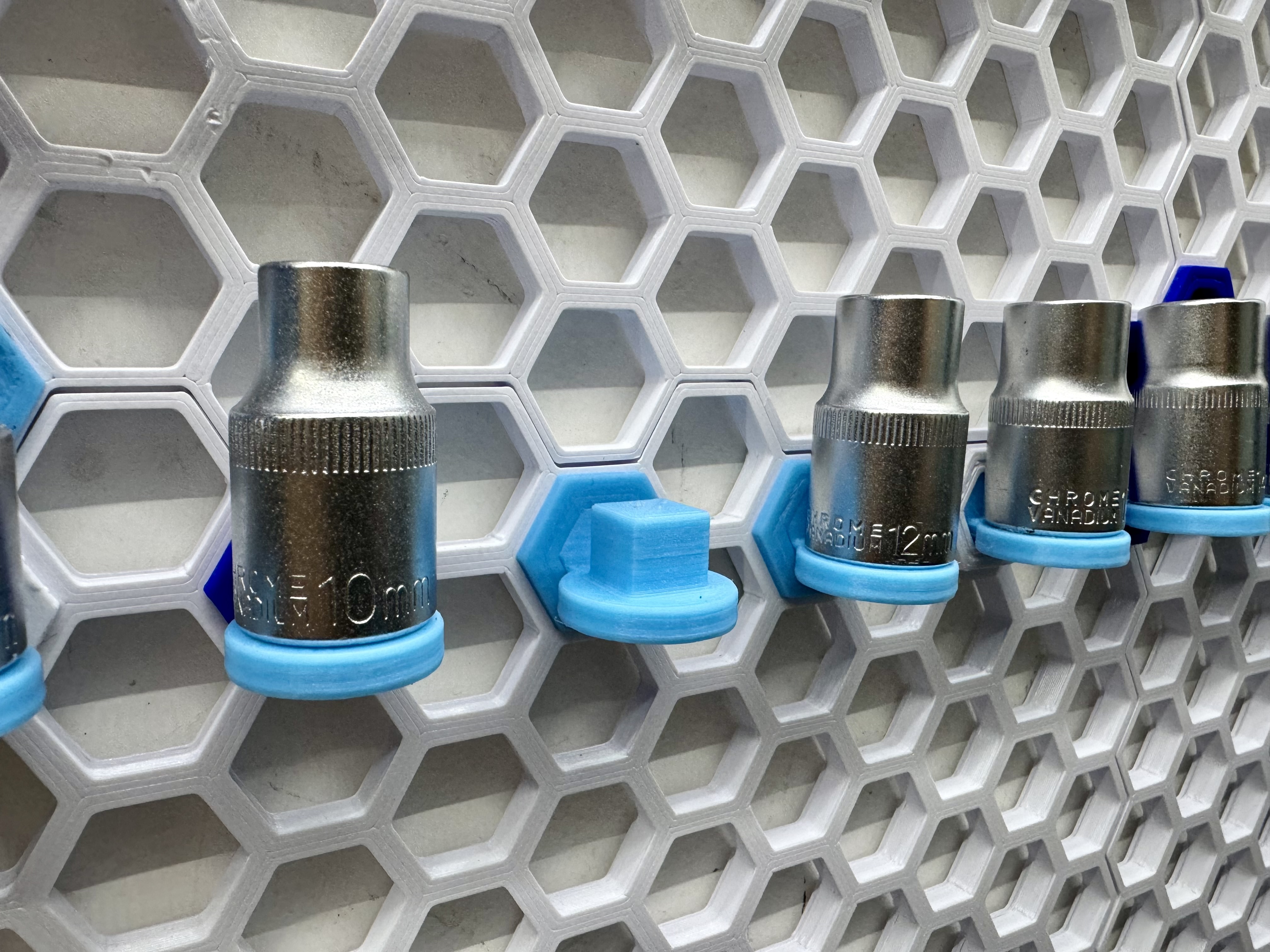 HSW 1/2 in Socket Holder - Honeycomb Storage Wall