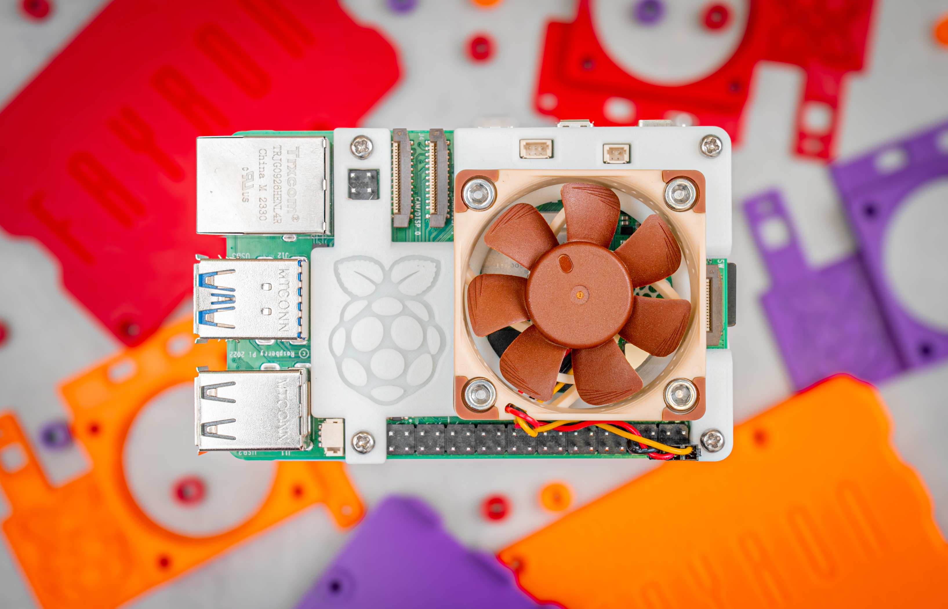 Miniatura 3 do modelo 3D Raspberry Pi 5 Case