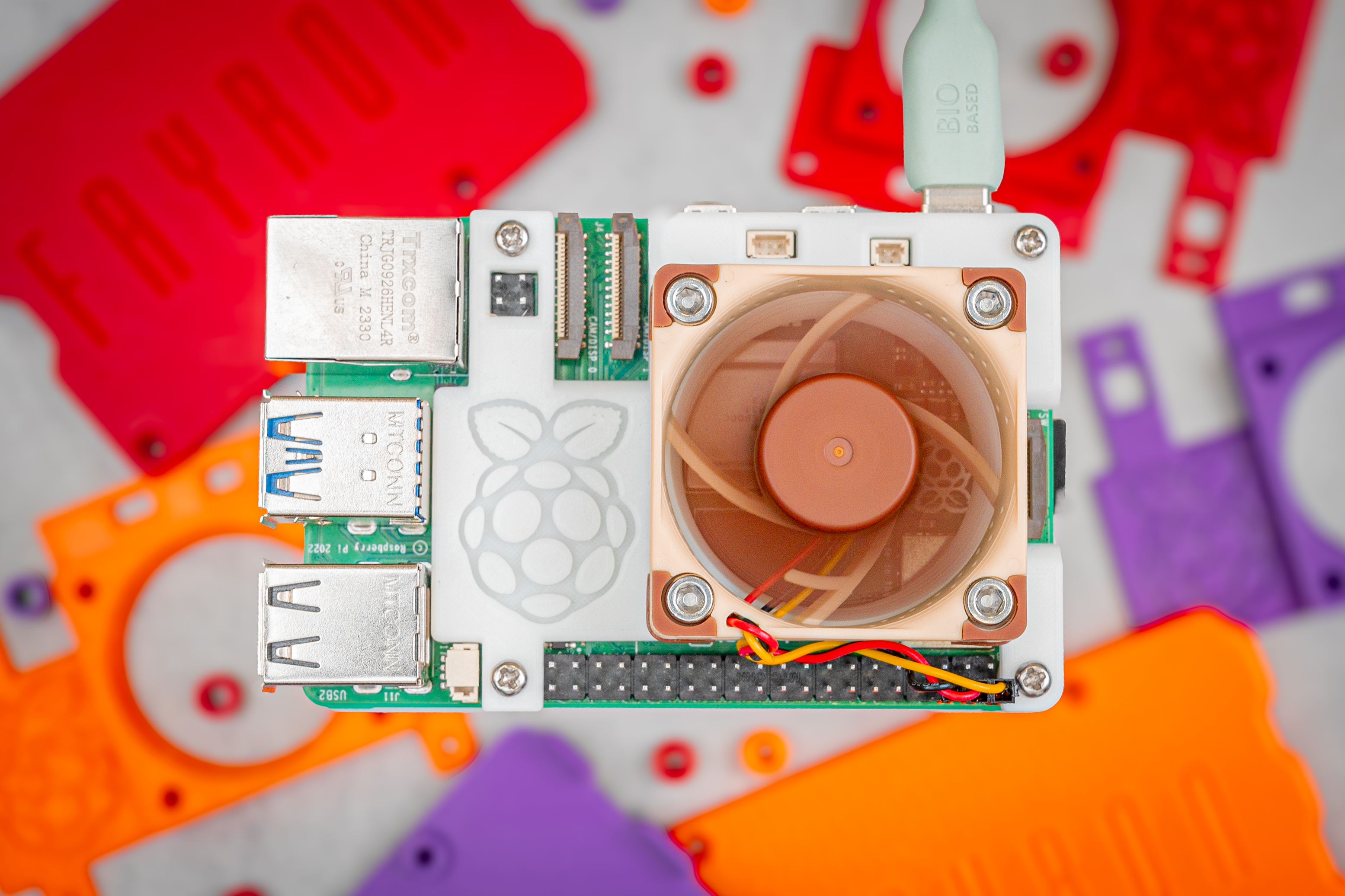 Miniatura 4 do modelo 3D Raspberry Pi 5 Case