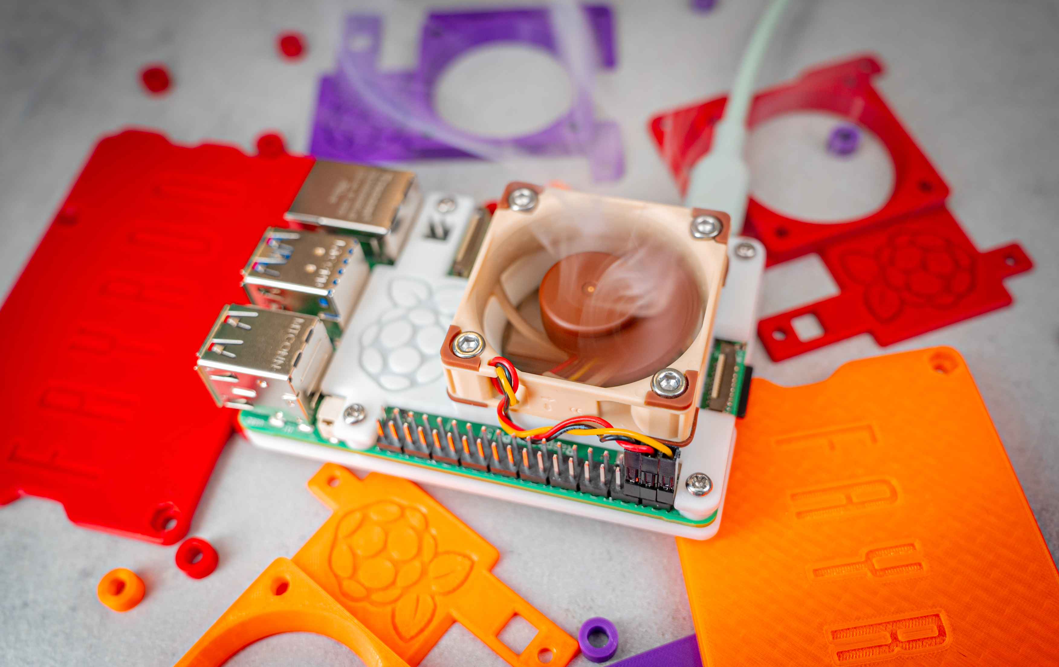 Miniatura 6 do modelo 3D Raspberry Pi 5 Case