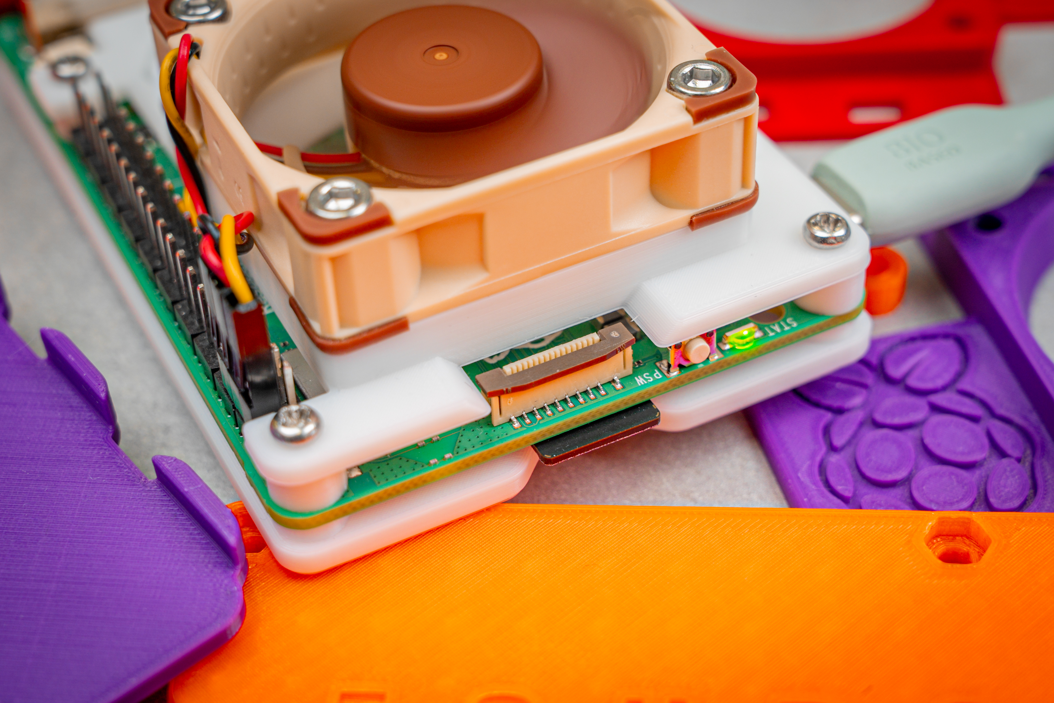 Miniatura 8 do modelo 3D Raspberry Pi 5 Case
