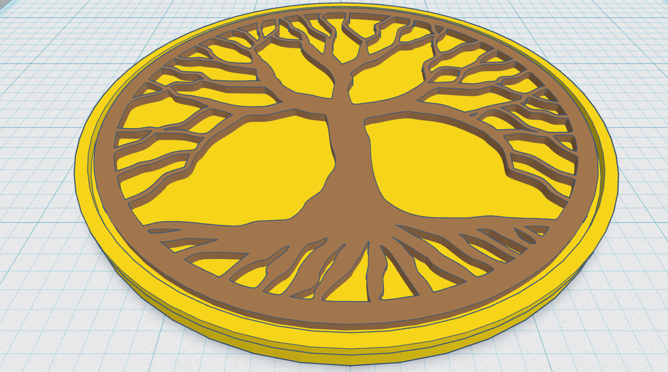 Celtic / Norse - Tree Of Life Coaster 1