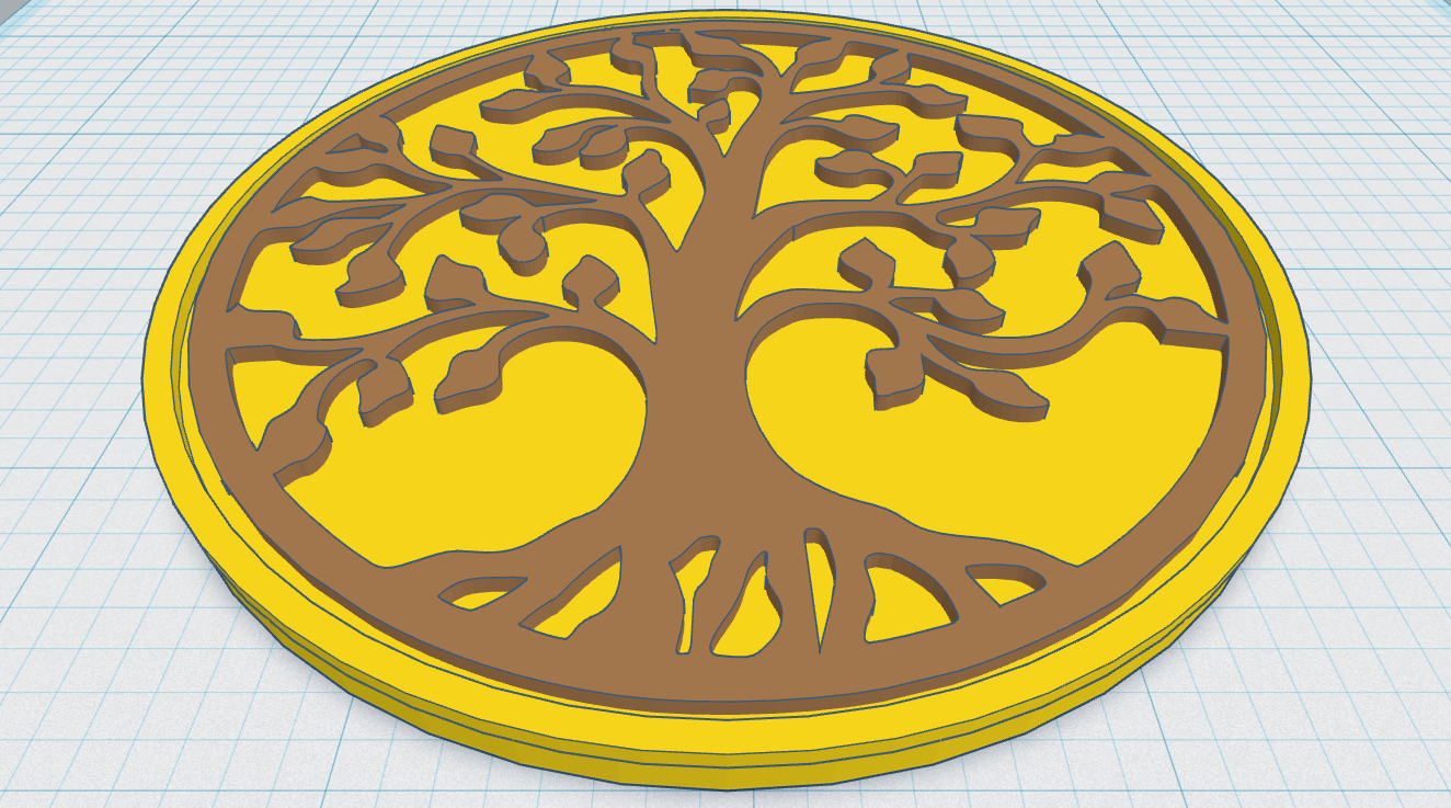Celtic / Norse - Tree Of Life Coaster 3