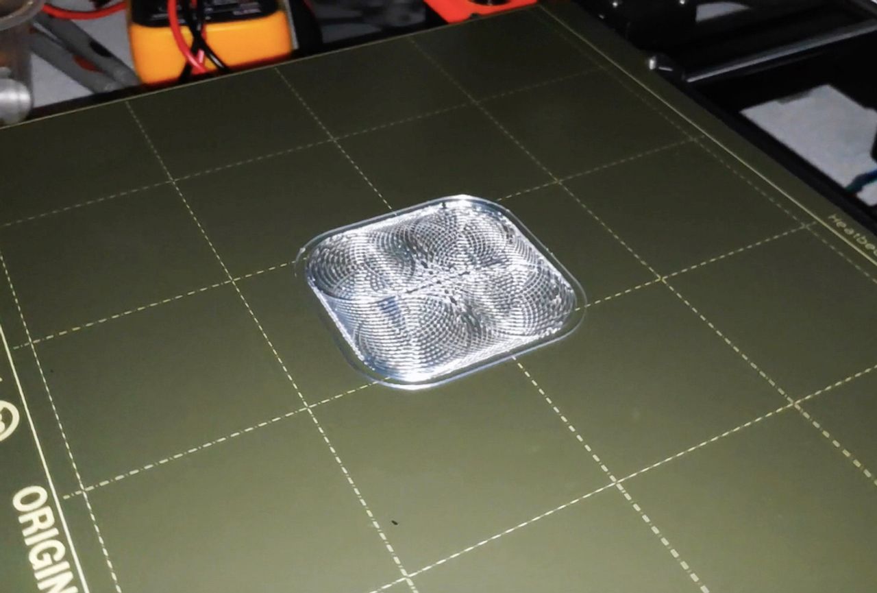 3D baskılı stereografi p (Sadece Plastik Aparattır!!!)