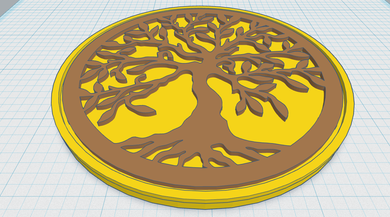 Celtic / Norse - Tree Of Life Coaster 7
