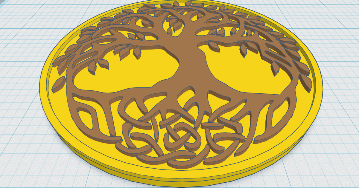 Celtic / Norse - Tree Of Life Coaster 14 by Peter Ennist | Download ...