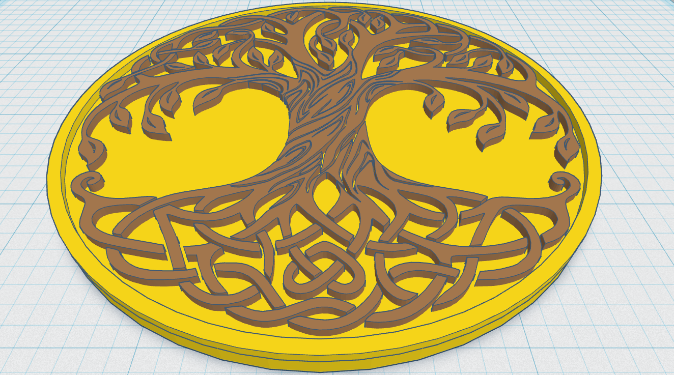 Celtic / Norse - Tree Of Life Coaster 22