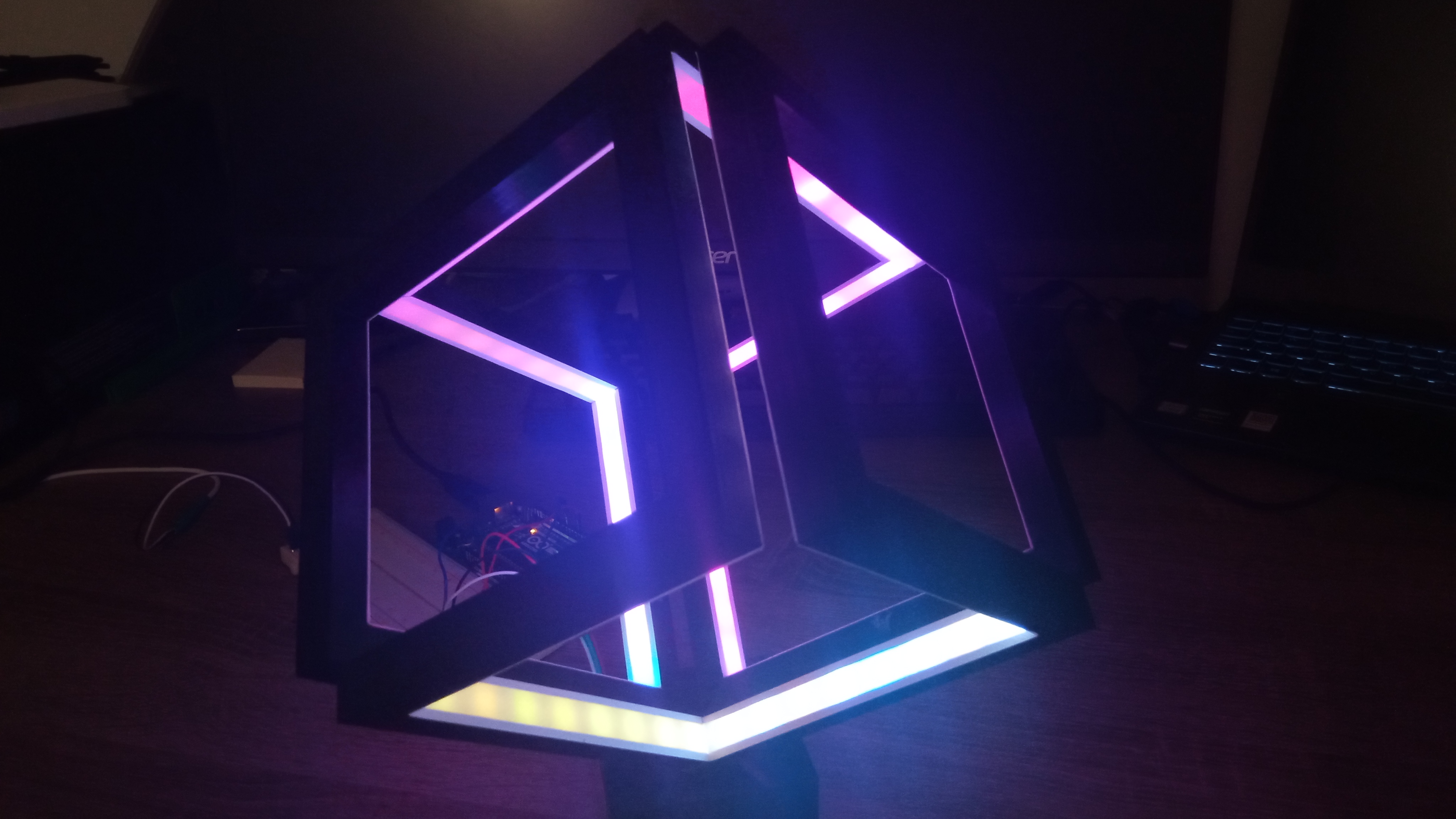 Miniatura 4 do modelo 3D Led Cube | Infinity cube light