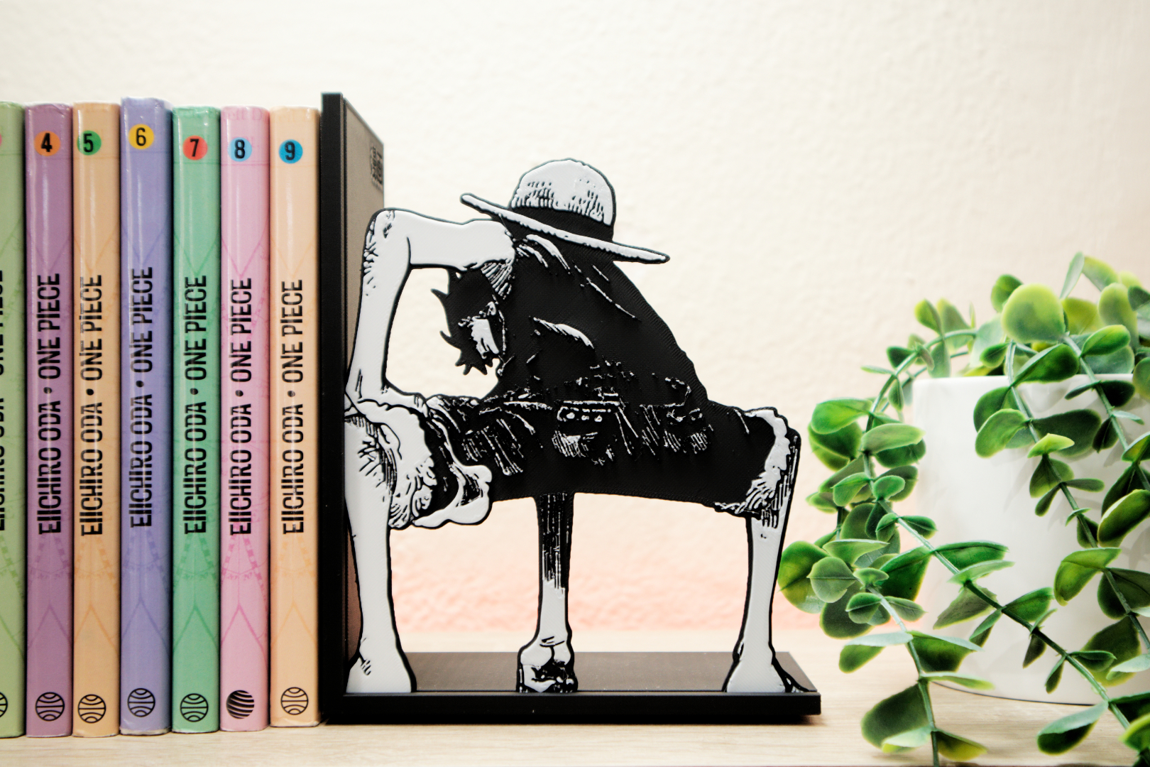 Bookend of Luffy Gear 2 | One Piece Fan Art