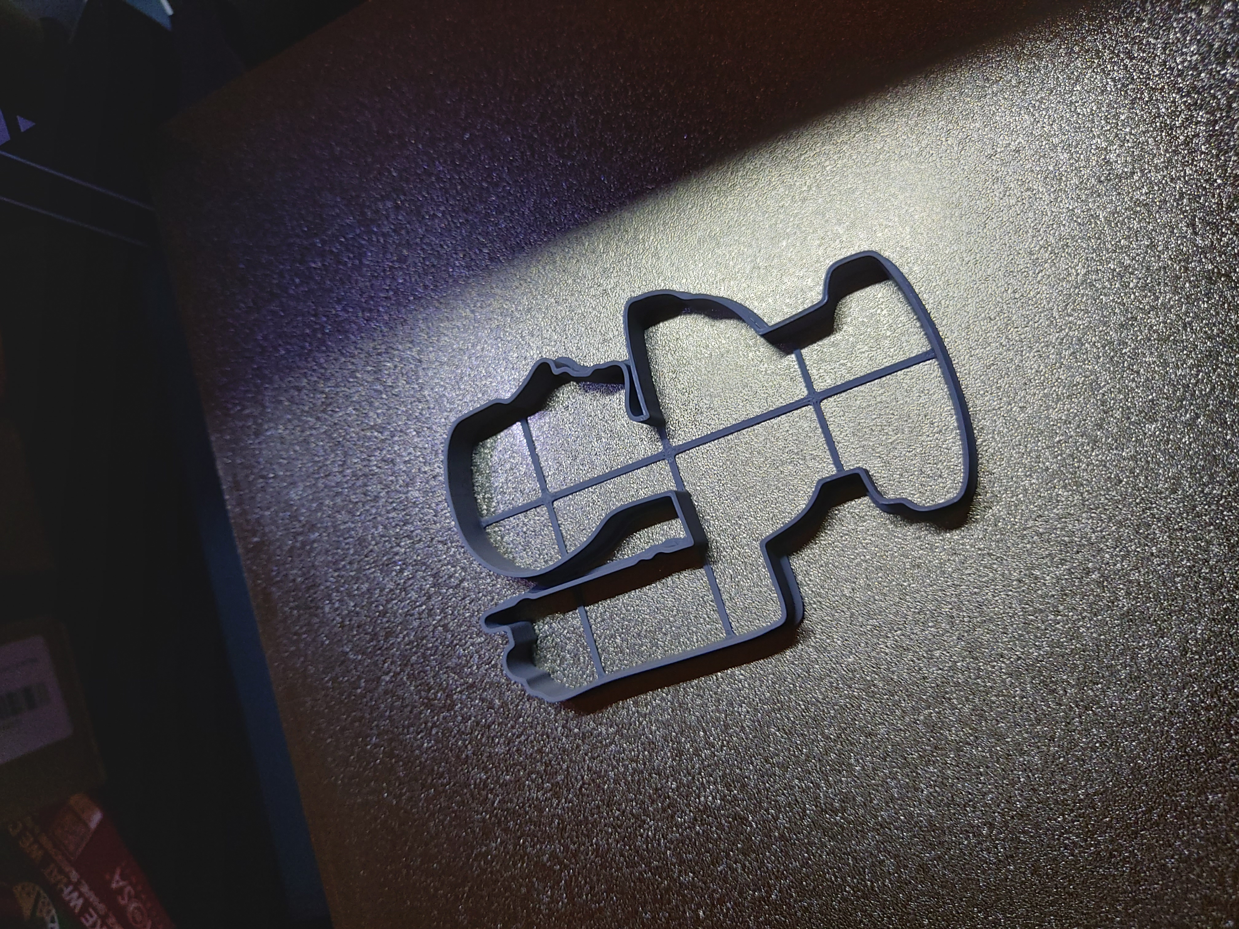 Skibidi Toilet cookie shape