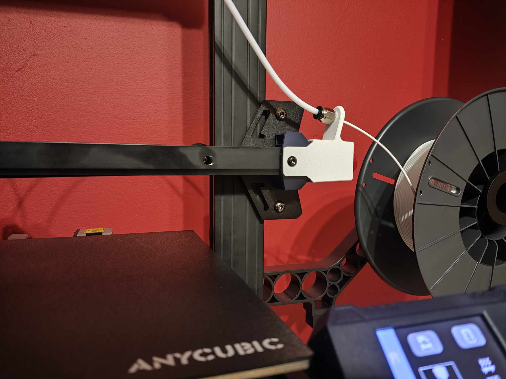 Anycubic Kobra 2 Neo PTFE Holder Filament Relocator par Ślimak Téléchargez gratuitement un