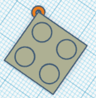 Lego Earring