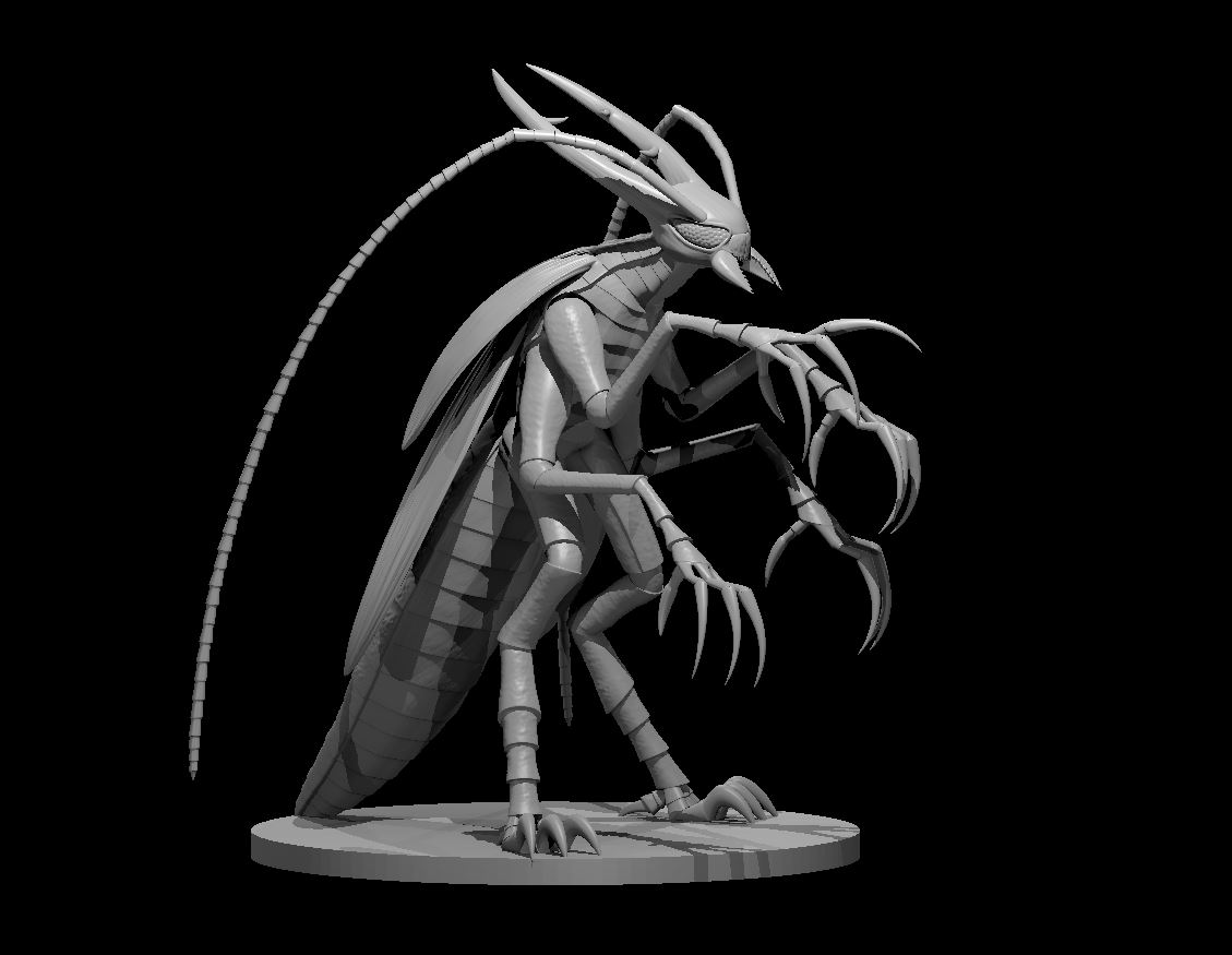 Akyishigal, Demon Lord of Cockroaches by MZ4250 | Download free STL ...