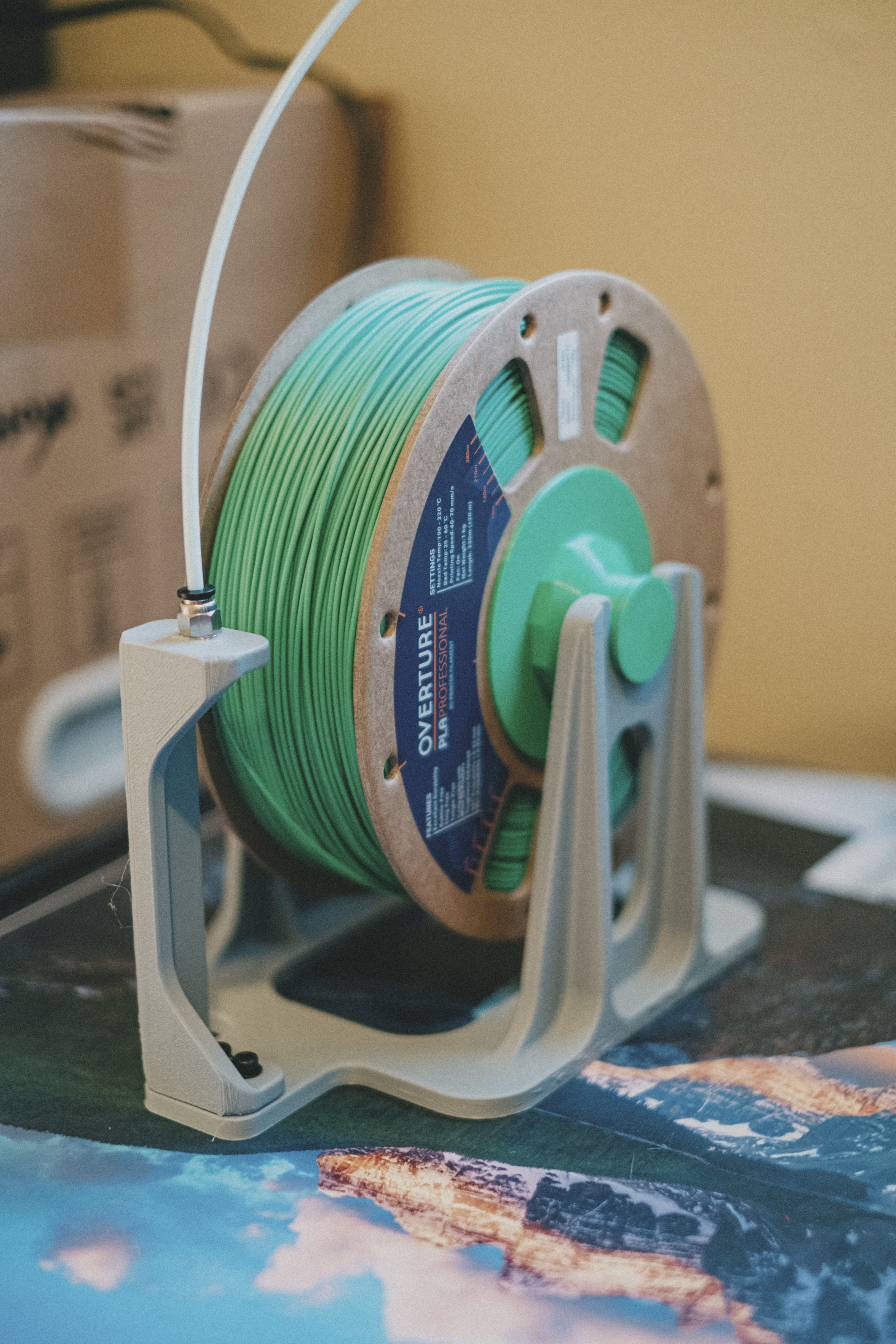 Spool Holder with BowdenTube attachment