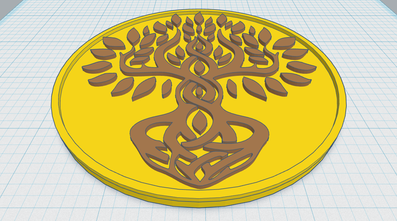 Celtic / Norse - Tree Of Life Coaster 37