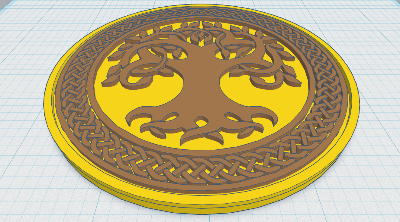 Celtic / Norse - Tree Of Life Coaster 39
