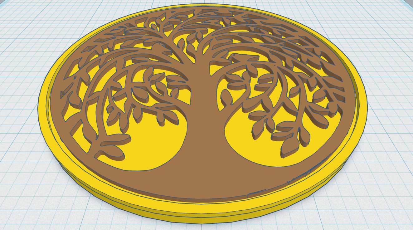 Celtic / Norse - Tree Of Life Coaster 42