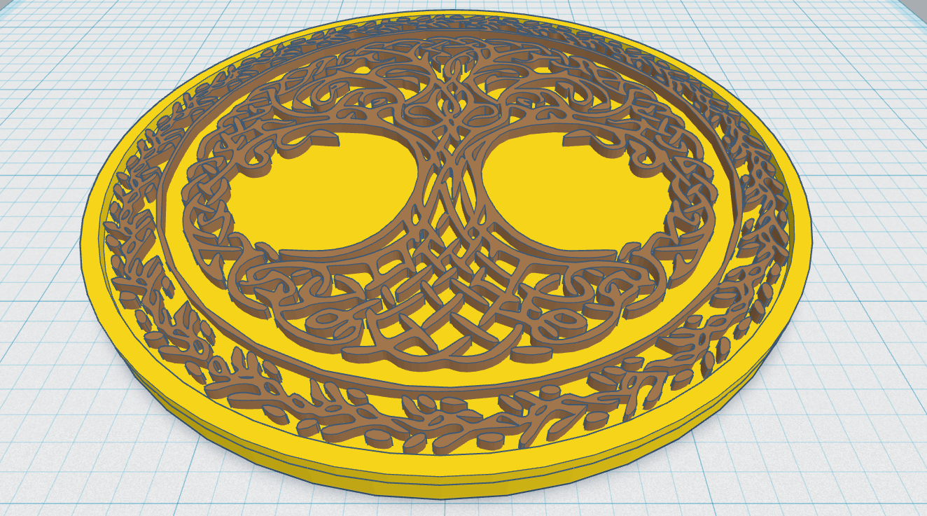 Celtic / Norse - Tree Of Life Coaster 47