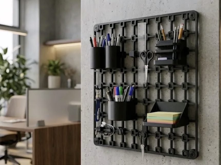 Modular Wall Organizer Grid (320x320mm)