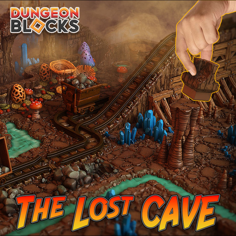 THE LOST CAVE (Dungeon Blocks)
