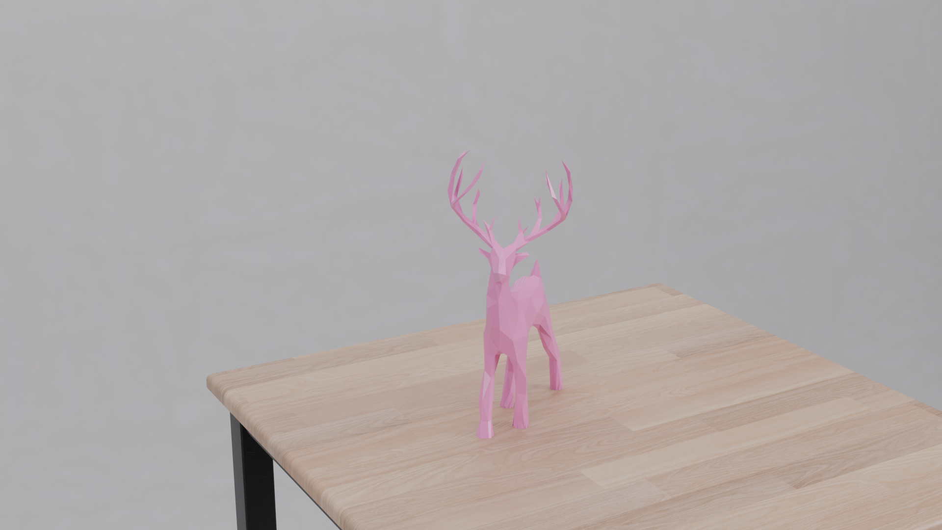 Deer low Polly